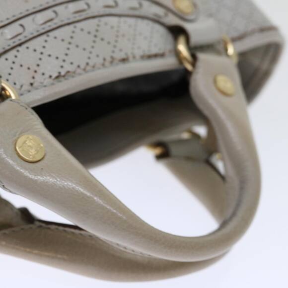 CELINE Hand Bag Leather Gray - Picture 7 of 13